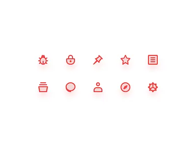 Two-tone icons figma icon icon pack iconography icons icons design news app two tone two tone vector