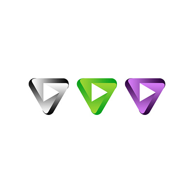 play button concept branding brandmark button designer designinspiration flatdesign icon logo logo design logomaker logomark logos play button vector