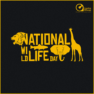 National Wildlife Day animals branding creativeagency design digital digitalmarketingagency national wildlife day