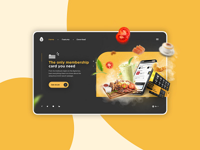 Web Loyalty Program loyalty program ui ux website