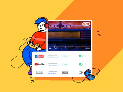 Game console 90s childhood console game gamer graphic design illustraion