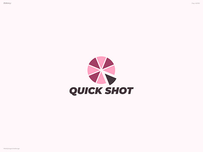 Camera App Logo - Quick Shot branding dailylogochallenge design logo