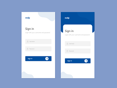 Sign in mslp app designer gráfico icon illustration interface logo logotipo mobile ui ui