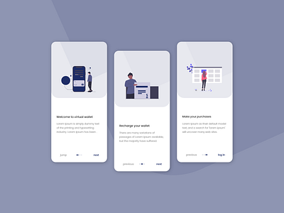 App presentation - Wallet app branding design designer gráfico illustration interface logotipo mobile ui ui