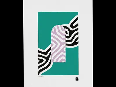 Exit - acrylique acrylic colors colourful illustration