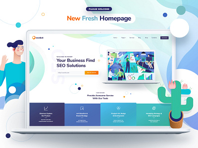 Ewebot Marketing WordPress Theme - New Homepage agency consulting digital agency digital marketing digital marketing agency marketing marketing agency media agency seo seo agency seo agency theme seo theme social media marketing agency