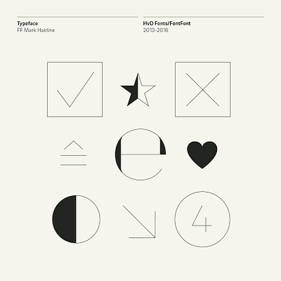 FF Mark Hairline corporatedesign design extra light fonts geometric graphicdesign hairline hvd hvdfonts icons magazine modern sansserif symbols thin typedesign typography