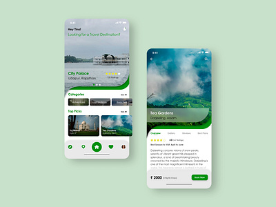 Travel App UI app modern sleek travel travel app ui ui ux ui design uidesign uiux user user experience user interface user interface design userinterface ux ux ui ux design uxdesign uxui