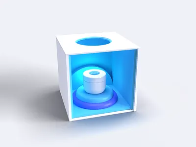 Cube and Jare 3d 3d art 3d design 3d modeling art 3d design illustraion mock up