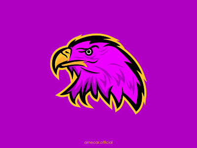 Eagle Logo animal design esportlogo logo logo design simple vector vector illustration