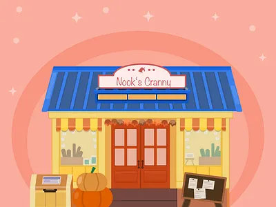 Animal Crossing Art affinity designer animal crossing vector artwork vector illustration