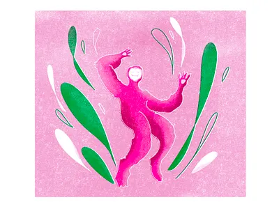 new Happyeti challenge character characters flat flatdesign graphicdesign illustration print procreate procreate brushes risograph risoprint texture