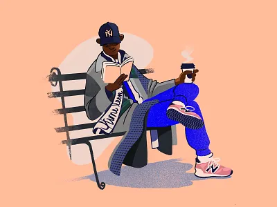 Aime Leon Dore A/W 2020 character art character design design digitalart editorial editorial art graphic design illustration illustrator photoshop