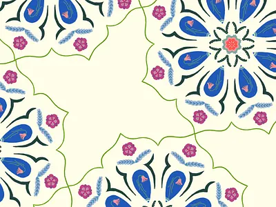 Taj Inspired design illustration mandala pattern pattern art