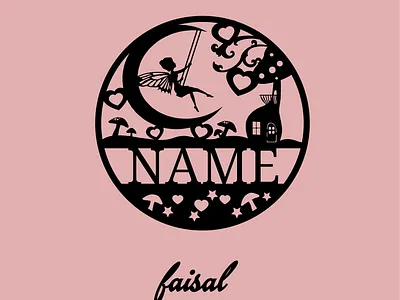 design art design designs fairies fairy fairy tale flat illustration minimal silhouette vector