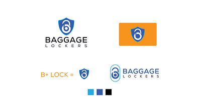 locker logo design brand identity branding design flat icon lettering locker logo logo logotype minimal real estate