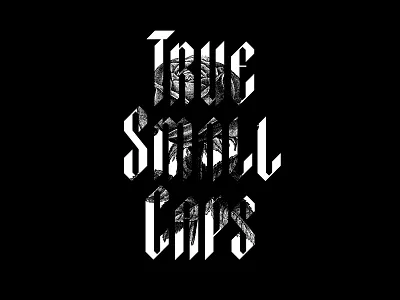 Elmwood Small Caps blackletter calligraphy design font fonts fraktur minuscule small caps textura typography vintage vintage font