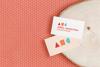 Logo Design - April Hamilton Coaching abstract abstract logo brand design brand identity branding business card business card design business cards colorful logo communication design design flat graphic design logo logo design logomark logotype minimal modern logo vector
