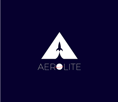 AEROLITE Logo Design branding design flat graphic design illustration illustrator logo minimal typography vector