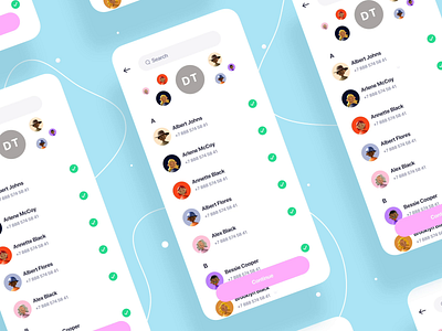 Group Chat mobile app design animation ai app app design buble chat crypto design e commerce ecommerce fintech icon ios messenger mobile mobile app design social ui uiux ux