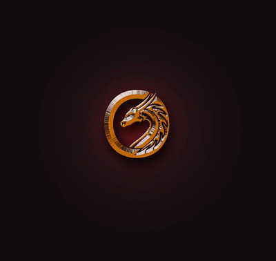 Dragon symbol animal spirit art beauty beginnings branding design illustration logo vector