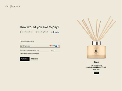 Daily UI #002 Check Out Page branding cart dailyui dailyui002 dailyuichallenge design ecommerce payment form ui web