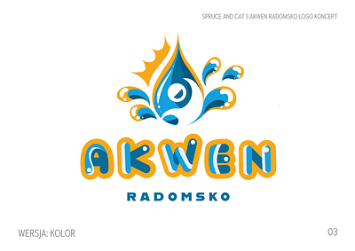 Logo concept for an aquapark aqua aquapark bathroom fun logo logo design logodesign river sauna splash splashes water waterfall