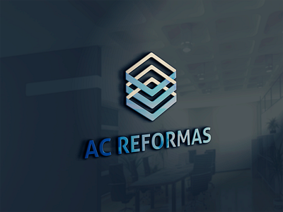 AC Reformas - Brand branding design design art designer indesign logo photoshop publicidade typography