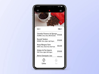 Intelligentsia Coffee Shop App coffee coffee shop food and drink shop shopping shopping app