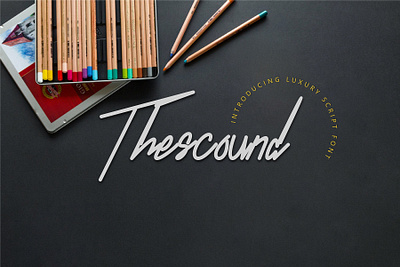 Thescound - Luxury script font brand branding calligraphy cool design elegant font awesome font design font family graphicdesign handwriting handwritten lettering logo luxury luxury fonts script script font script lettering wedding