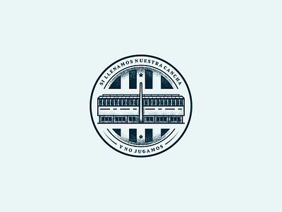 Si llenamos nuestra cancha y no jugamos argentina brand design branding circle logo design illustration illustration art illustration design illustration digital illustrations illustrator racing soccer sport stadium vector
