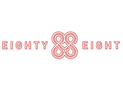EightyEight Logo 02 branding design logo logodesign vector