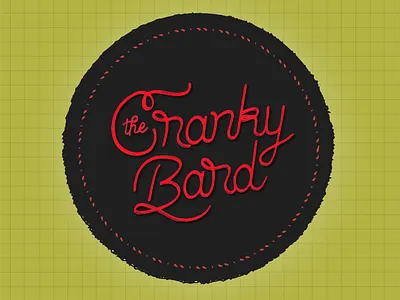 The Cranky Bard - Band Logo branding design handwritten handwrittenfont illustration illustrator lettering logo logotype music script vector