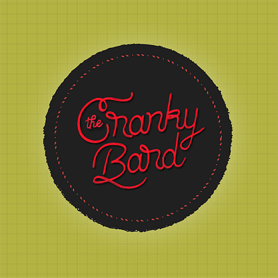 The Cranky Bard - Band Logo branding design handwritten handwrittenfont illustration illustrator lettering logo logotype music script vector