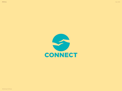 Dating App Logo - Connect branding dailylogochallenge design logo