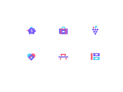 PicnicHealth Icons branding clean design figma illustration kovalev logo modern nicholas simple unfold vector