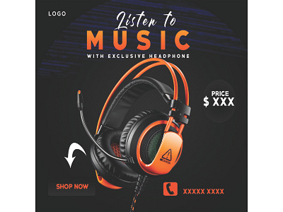 headphone design designs post design post design facebook post designs poster design social media design socialmedia socialmediadesign socialmediapost socialmediapostdesign socialmediaposts socialmediatemplate