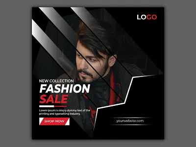 Fashion instagram post template ads banner collection discount facebook fashion fashion style flyer instagram instagram template offer post promotion sale banner shopping social social media social media design style template
