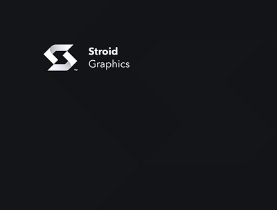 Stroid Graphics - Rebrand Concept art branding design illustration logo logomark logomarks minimal s logo simple typography vector