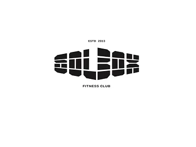 Sol Box - Fitness Club brand branding brandnew designinspiration graphicdesign graphicdesigner logo logoconcept logodesign logodesigner logoinspiration logos visual identity