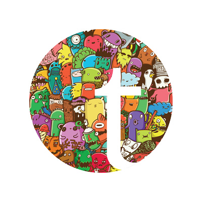 Doodle Tuxuri branding doodle illustration