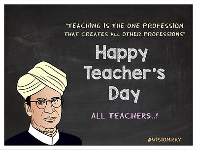 Happy Teacher s Day Poster 2020 adobe illustrator art branding design graphic graphicdesign illustration illustrator quotes visual artist