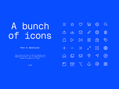 A bunch of icons - updated blue designer grafician graphic design icon design icons icons design minimalist icons