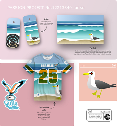 Gull concept branding graphic design ill illustration logo