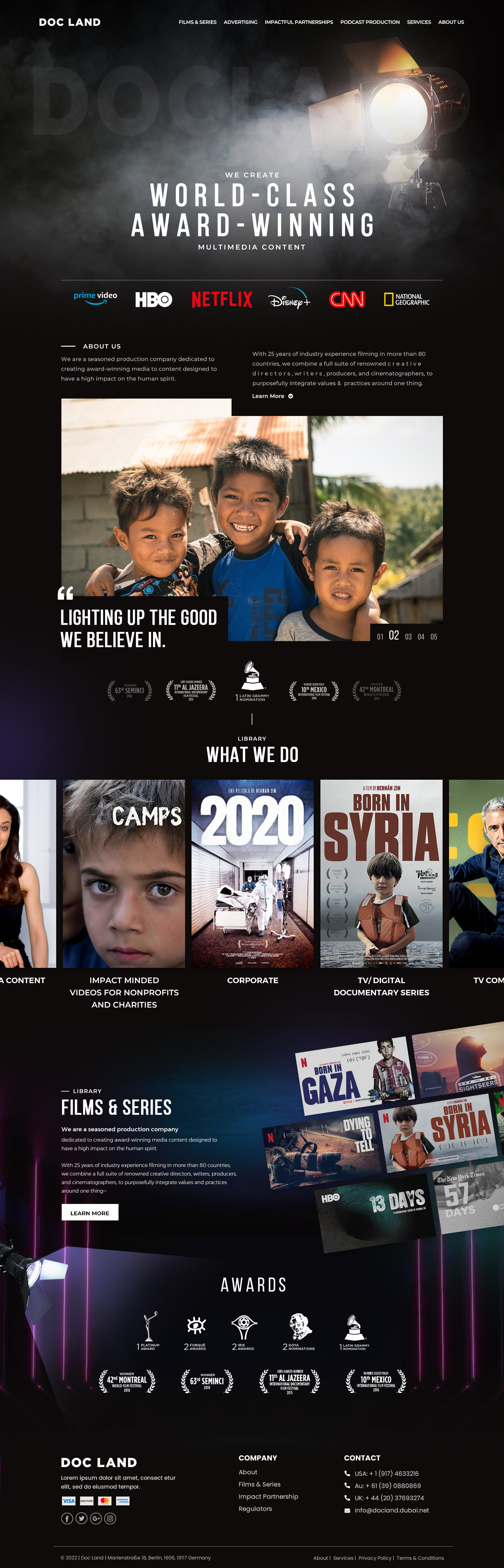 Example of Landing Page Design