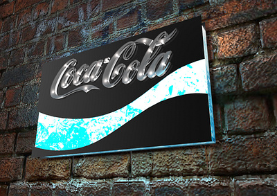 Coca-Cola Luminoso 3d design display expositor plv pop