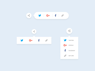 Social Share design share social share ui ux web