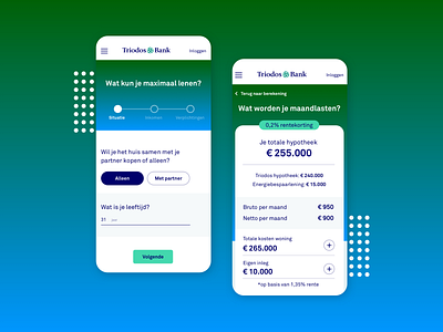 Triodos Bank branding graphic design homepage mobile mobile design ui uidesign ux uxdesign visual design webdesign website