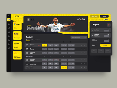 Betski dekstop adobe xd bet betslip betting design desktop desktop app place soccer sport terminal ui ux