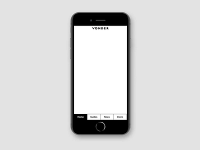 Vonder App application design ui uiux user experience user interface web app web application webapp